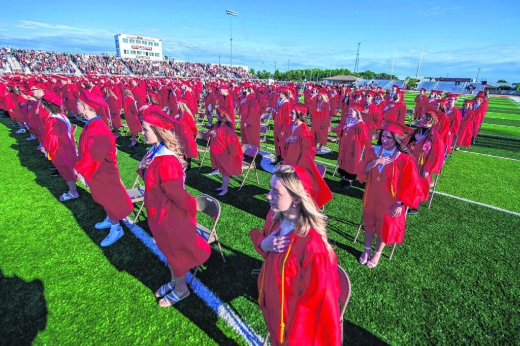 Seniors' moment New Palestine High School celebrates grads The Daily