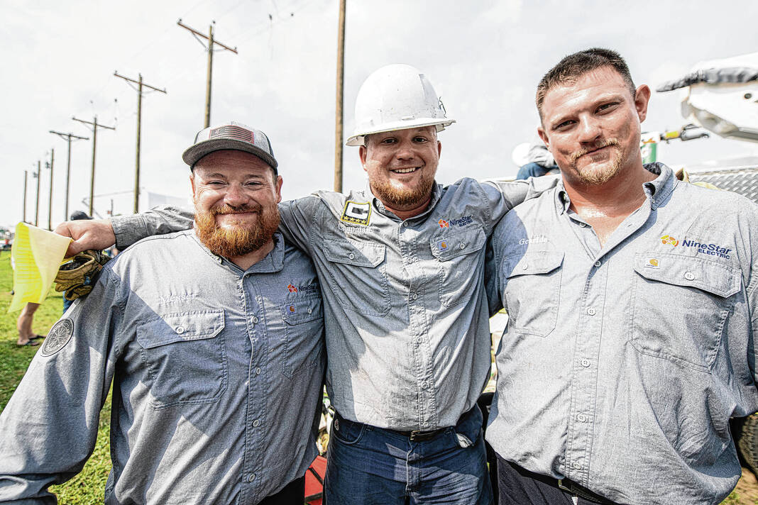 LINEMAN RODEO NineStar team competes in friendly competition The