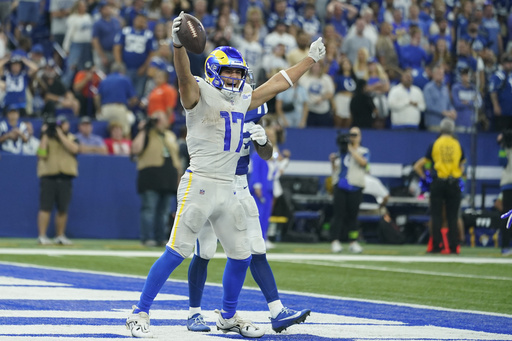 C.J. Stroud throws the first touchdown of his NFL career at home against  the Indianapolis Colts.